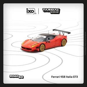 Tarmac Works x IXO 1:64 Ferrari 458 Italia GT3 – RED - Picture 1 of 6