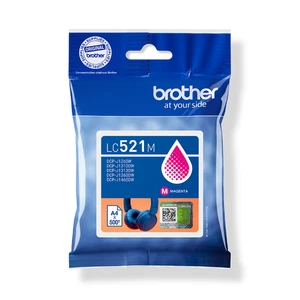 LC521 Magenta Original Brother Ink Cartridge LC-521 - Picture 1 of 1