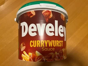Develey Currywurst sauce 1x5kg Eimer - Bild 1 von 3
