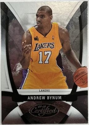 2009-10 Panini Certified #62 Andrew Bynum - Image 1 of 2