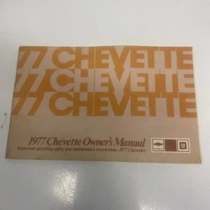 Original 1977 Chevrolet Chevette Owners Operators Manual 77 Chevy - Bild 1 von 4