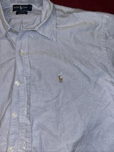 Polo Ralph Lauren vintage Yarmouth con bottoni XL 100% cotone - Foto 1 di 7