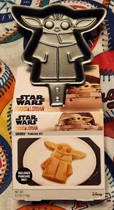Neu Disney Star Wars Baby Yoda Grogu The Mandalorian Pfannkuchen Mix & Mini Pfanne - Bild 1 von 8