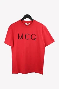 McQ Alexander McQueen Herren T-Shirt NEU Gr. XS Rot Tshirt Rundhals 100% Baum... - Bild 1 von 4