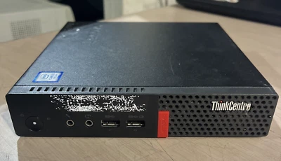 THINKCENTRE LENOVO M710Q INTEL CORE I3 7TH GEN 16GB RAM NO HD - Image 1 of 4