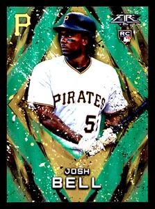 2017 Topps Fire Josh Bell Rookie Green #161 -/199 - Pittsburgh Pirates - Picture 1 of 1