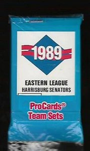 1989 PC Harrisburg Senators Sealed Set Wes Chamberlain Stan Belinda - Picture 1 of 1