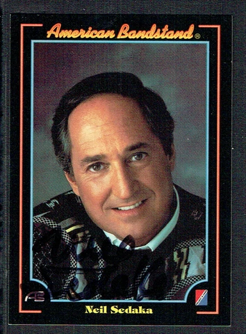 Neil Sedaka #18 signed autograph auto 1993 American Bandstand Trading Card Cover