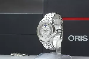 *FAST NEUWERTIG+++* ORIS ARTELIER COMPLICATION 7592 SILBER 30M AUTOMATIK HERREN UHR - Bild 1 von 11