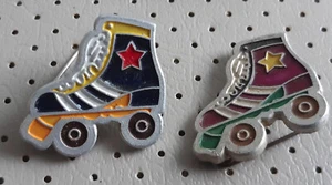 Roller skates vintage pins badge - Picture 1 of 2