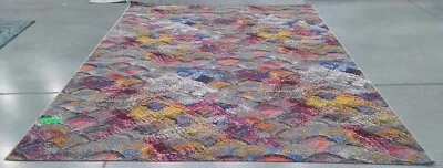 Alfombra dañada GRIS PR AZUL DORADO 9'-10" X 12'-5" precio reducido 1172770310 BAR547F-9 Foto 1 de 4