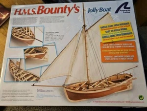 Artesania 19004. HMS Bounty Jolly Boat, kit de construcción de barcos de madera. Escala 1:25 NUEVO - Imagen 1 de 4