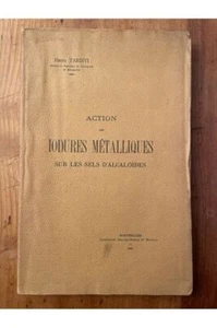 Wirkung von Metalljodiden auf Alkaloidsalzen Henri Tardivi - Bild 1 von 1