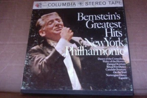  Reel Tape Leonard Bernstein Greatest Hits New York Philharmonic 4 Track 7 1/2 - Picture 1 of 5