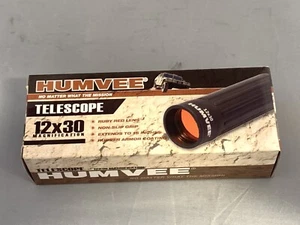 Humvee Collapsible Spotting Scope Telescope 12x30 Extends 15" SAME DAY SHIPPING - Picture 1 of 2