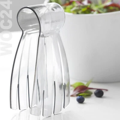Salatbesteck Salatzange Salatgreifer Nudelzange Nudelgreifer Kunststoff + BOX - Bild 1 von 3