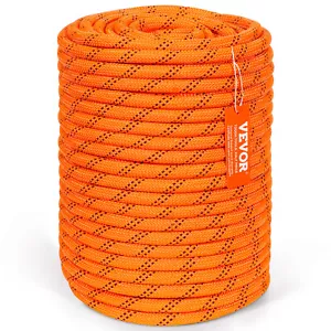 VEVOR Arborist Tree Climbing Rope Double Braid Polyester 12.7mmx67.06m 48-Strand - Picture 1 of 12