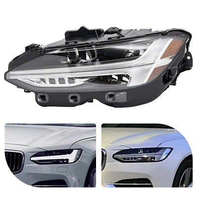 Full LED DRL Headlight Driver Side For 2018-2023 VOLVO Left Headlamp Assembly - Image 1 of 4
