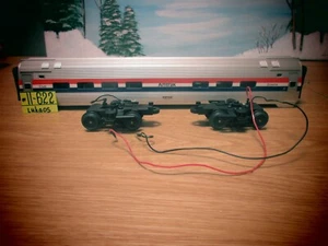 MTH 48152 Amtrak 3-Streifen gerippter Passagier Club-Dinette Reisebus Shell und mehr. - Bild 1 von 10