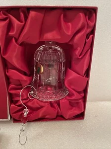 WATERFORD CRYSTAL 12 DAYS of CHRISTMAS BELL - Calling Birds  - 4th Edition - Picture 1 of 22
