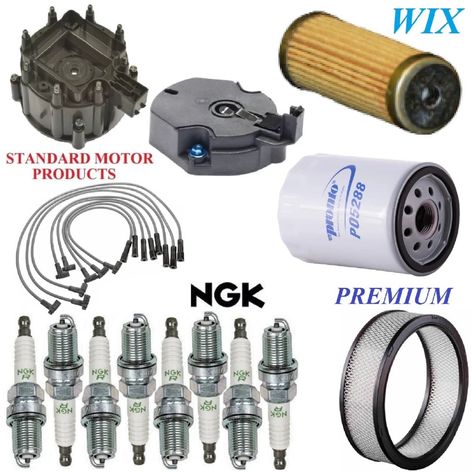 Kit de afinación filtros tapones de cable para Oldsmobile Cutlass V8 4,3 L y 5,7 L; gas 1980 Foto 1 de 1