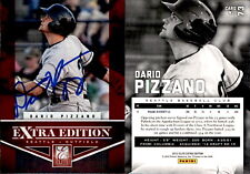 Dario Pizzano signiert 2012 Panini Elite Extra Edition #73 Karte Seattle Mariners