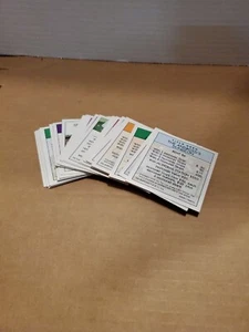 SIMPSONS MONOPOLY - Replacement title deeds cards 28 total - Picture 1 of 2
