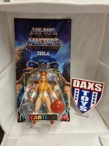 Figura Teela Masters Of The Universe MOTU Origins Dibujos Animados Mattel Nueva  - Imagen 1 de 3