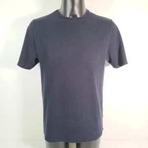 REISS Walbrook Preppy Classicore T-Shirt Navy Minimalista Normcore Uomo Large - Foto 1 di 16