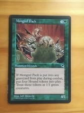 Mtg tempest mongrel pack mp