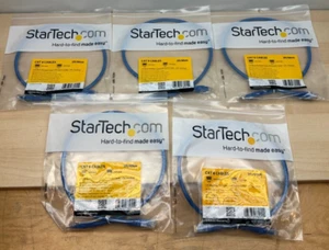 LOT OF 5x 2ft CAT6 MOLDED UTP Patch Cable ETL Verified Free Shipping - Foto 1 di 1