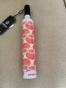 VINRELLA Orange Sea Shells Bottle - Umbrella New - Picture 1 of 2