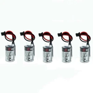 5PCS For Toshiba JZSP-BA01 ER3V/3.6V LI-SOL2 PLC Battery 1000mAh - Picture 1 of 7