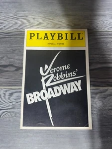 JEROME ROBBINS BROADWAY PLAYBILL, TEATRO IMPERIAL,  - Imagen 1 de 7