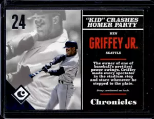 2017 Panini Chronicles #92 Ken Griffey Jr. Card Seattle Mariners The Kid - Picture 1 of 2