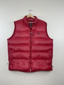 Nike ACG Goose Down 550 Puffer Vest Red XL