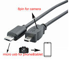 Otg Cable For  Panasonic Lumix Lumix Dmc-Ls1 Ls2 Ls70 Lx1 Lx2 Lz1 Fx9 Lz2 Lz3