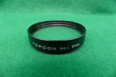 Topcon 58mm No.1 Close-Up Filter  - Image 1 of 4