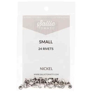 Sallie Tomato Rivets Purse Hardware - Set of 24 Medium - Nickel - Picture 1 of 1