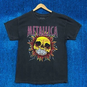 Metallica Poor Re-Touring ME 98 Sun Heavy Metal Band Tee M - Foto 1 di 4