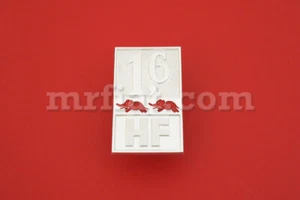 Lancia 1.6 HF emblema aluminio nuevo - Imagen 1 de 1