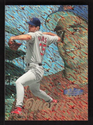 1998 Flair Showcase Row 1 #80 Matt Morris St. Louis Cardinals - Image 1 of 2
