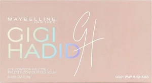 MAYBELLINE GIGI HADID PALETTE CONTORNO OCCHI - CALDO GG01 - Foto 1 di 3