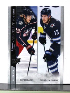 2020-21 Upper Deck Extended SILVER FOIL CHECKLIST Laine/ Dubois #699 SP - Picture 1 of 2