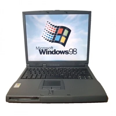 Laptop PC Notebook To connect Serial Device RS232 Windows 98 1.13 Ghz 21055 - Immagine 1 di 4