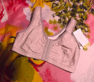 NUEVO SUJETADOR CORTO AMOENA 56707001 2128 FRANCES SB ENCAJE TOPO MASTECTOMÍA XS A/B Foto 1 de 2