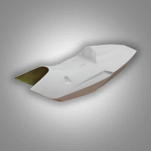 LR163 Mz 1000S Gfk Sgabello Sedile Coda Panchina - Picture 1 of 5