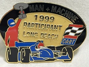 1999 Cart Teilnehmer Long Beach Grand Prix IndyCar Mütze Anstecknadel NEU - Bild 1 von 3