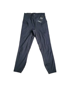 Under Armour UA Women's Meridian Ankle Leggings Pintuc Black 1377080 XS RRP £62 - Picture 1 of 16