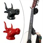 Artistic Bull Head Design Guitar Holder Stand Perfect for Any Music Lover